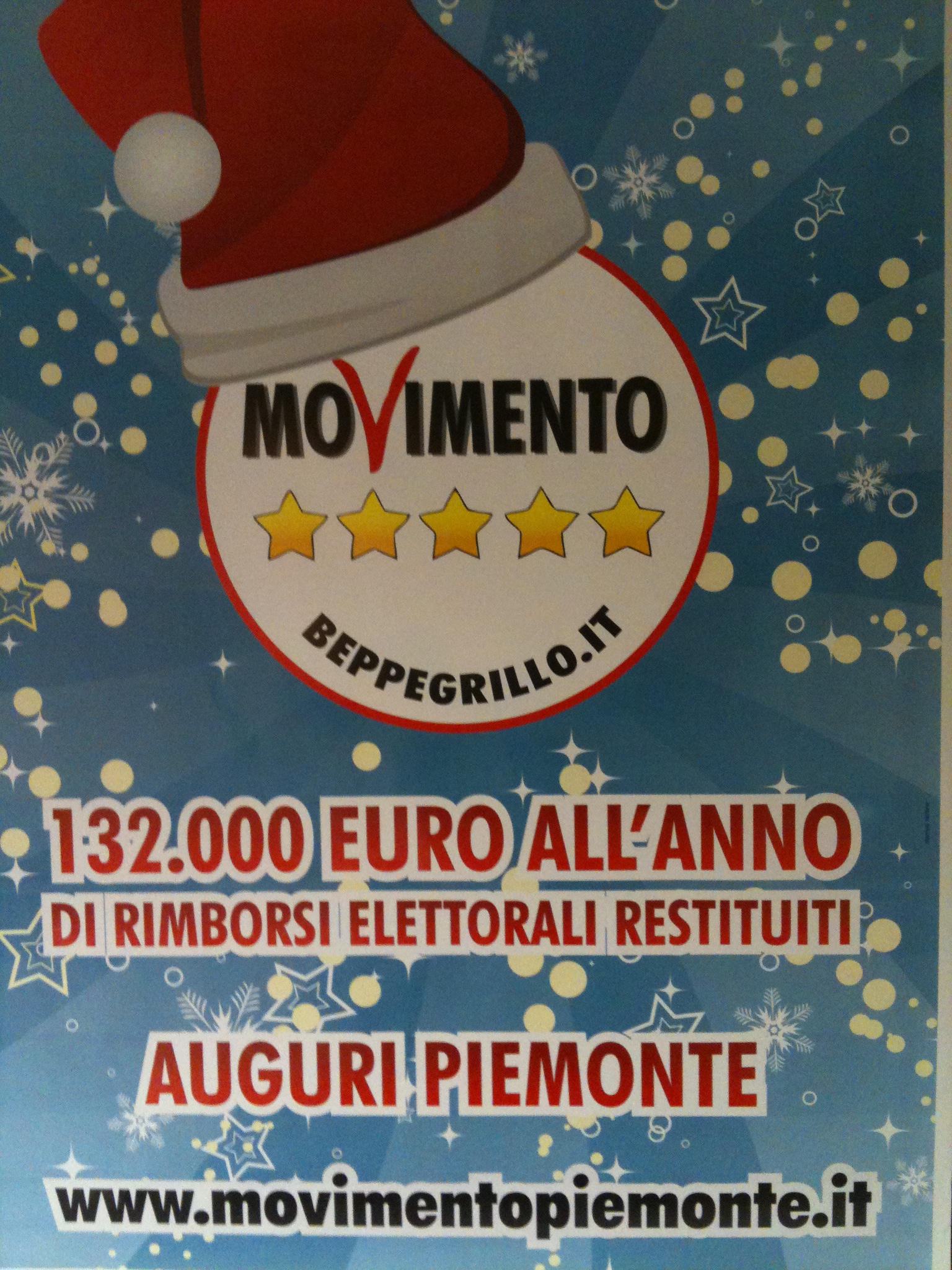 Buon Natale 5 Stelle.Buon Natale Piemonte Movimento 5 Stelle Carmagnola